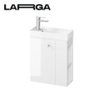 Washbasin cabinet toilette larga 50x22 - white dsm - Image 5