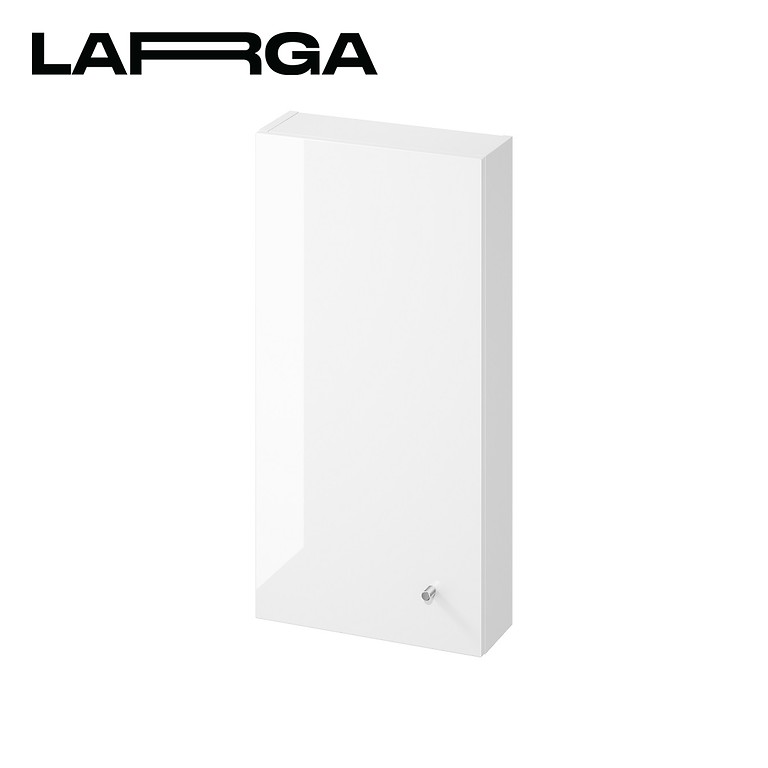 s932-001_larga_40_wall_hung_cabinet_white_with_s599-0146_larga_furniture_knob_silver_td-edit_,qnuMpq2lq3GXrsaOZ6Q Wall hung cabinet larga 40 - white - Image 1