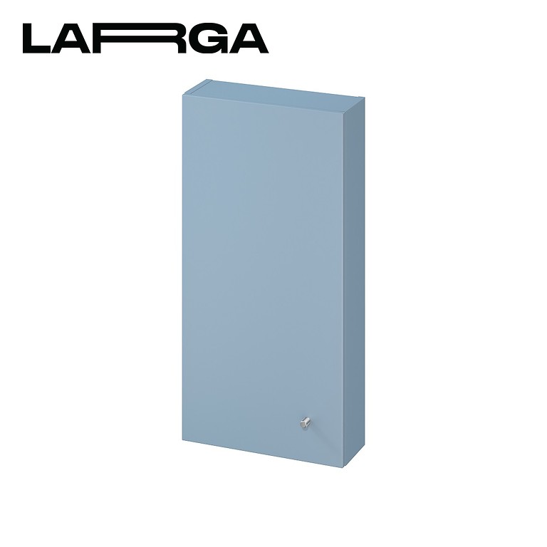 s932-002_larga_40_wall_hung_cabinet_blue_with_s599-0146_larga_furniture_knob_silver_td-edit_,qnuMpq2lq3GXrsaOZ6Q Wall hung cabinet larga 40 - blue - Image 1