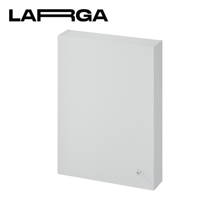 s932-006_larga_60_wall_hung_cabinet_grey_with_s599-0146_larga_furniture_knob_silver_td-edit_,qnuMpq2lq3GXrsaOZ6Q Wall hung cabinet larga 60 - grey - Image 1