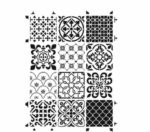 Fox Dekorator Stencil Pattern No.3