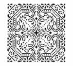 Fox Dekorator Stencil Pattern No.4 Mandala