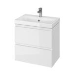 Moduo slim 60 washbasin cabinet white Cersanit