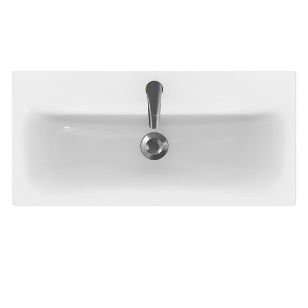 Moduo slim 80 furniture washbasin - Image 1