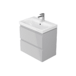 Moduo slim 60 washbasin cabinet grey Cersanit - Image 2