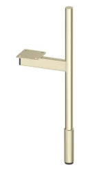 Furniture legs larga gold 2 pcs Cersanit