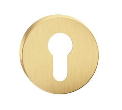 Corsa Gold Mat Stainless Steel INOX Cylinder Lock Cover