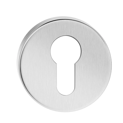 Corsa Silver Mat Stainless Steel INOX Cylinder Lock Cover