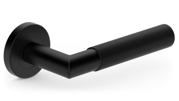 Corsa Black Stainless Steel INOX Door Handle - Image 1