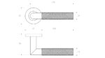Corsa Silver Mat Stainless Steel INOX Door Handle - Image 2