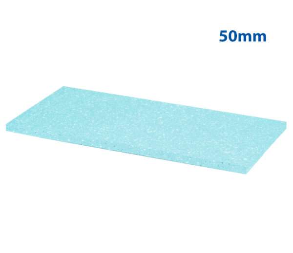 [50mm] EPS HYDRO Blue Polystyrene 1000x500mm 0.50m2 - Image 1