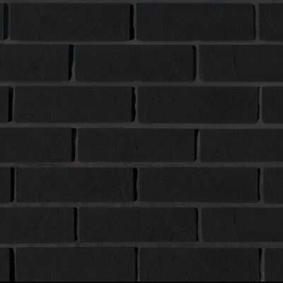 Decorative Flexible Brick - Deep Black