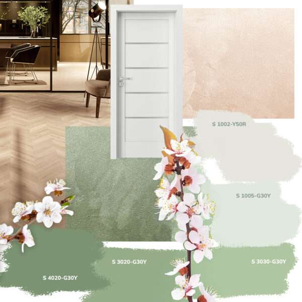 Color Matt Interior Paint SPRING NCS Colours 2.5L Fox Dekorator - Image 3