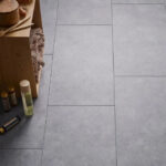 RIGIO Concrete Dark SPC Vinyl Flooring With Integrated Underlay 1.80m2 VOX - Image 3