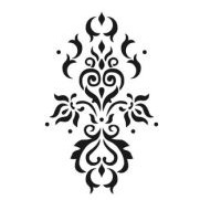 Fox Dekorator Stencil Pattern No.5