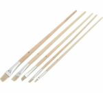 Paint Brush (Flat) Set 5pcs - Image 2
