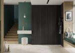 Mystery Universe WT1074 Anthracite Satin Structure Rect. 39.8x119.8 G1 Cersanit Tiles - Image 2