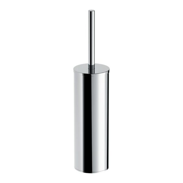 ZEN Toilet brush freestanding metal chrome - Image 1
