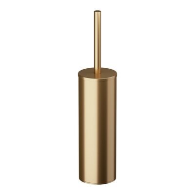 ZEN Toilet brush freestanding metal copper brushed