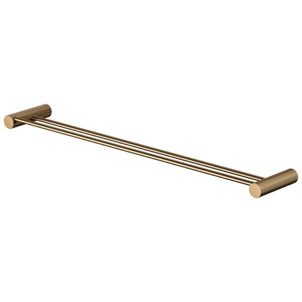 ZEN Towel rail double copper brushed - Image 1