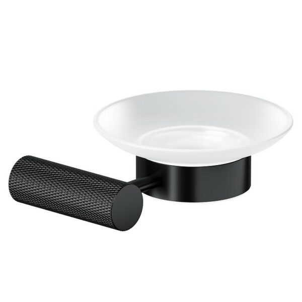 ZEN Soap dish wall-mounted black - Image 1