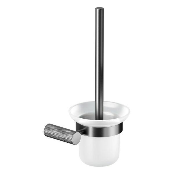 ZEN Toilet brush wall-mounted gun metal black - Image 1